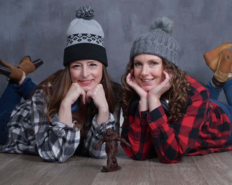 Shea and Jody - hosts of Rainy Day Rabbit Holes